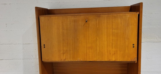 Image 1 of Vintage secretary desk and bookcases, 1950s