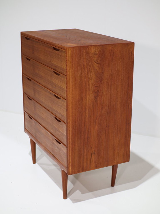 Cassettiera Tallboy Teak Danese Anni '60 Vintage – Cassettiere, Wood (photo 11 of 15)