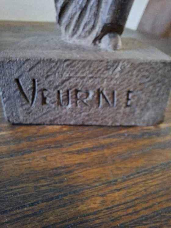 Figura Noël Duforet - Veurne – Esculturas, Textil, Madera (photo 3 of 5)