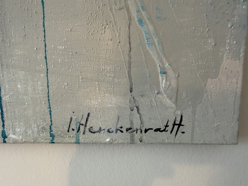 Color Rain - Ingeborg Herckenrath, Atelier Paint-Ing – schilderijen tekeningen, Canvas (photo 2 of 6)