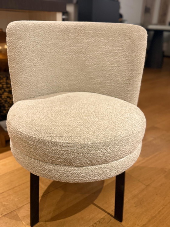 Image 1 of Draaibare eetkamer stoelen beige 