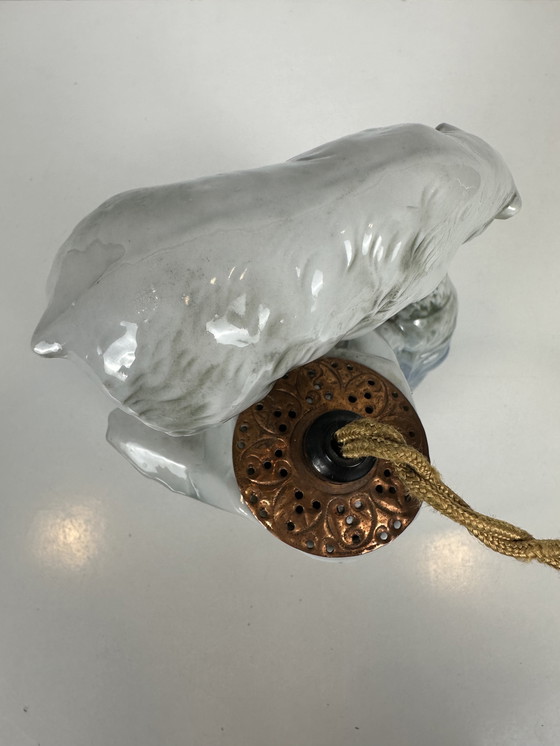 Image 1 of Art Deco (fragrance) lamp - polar bears