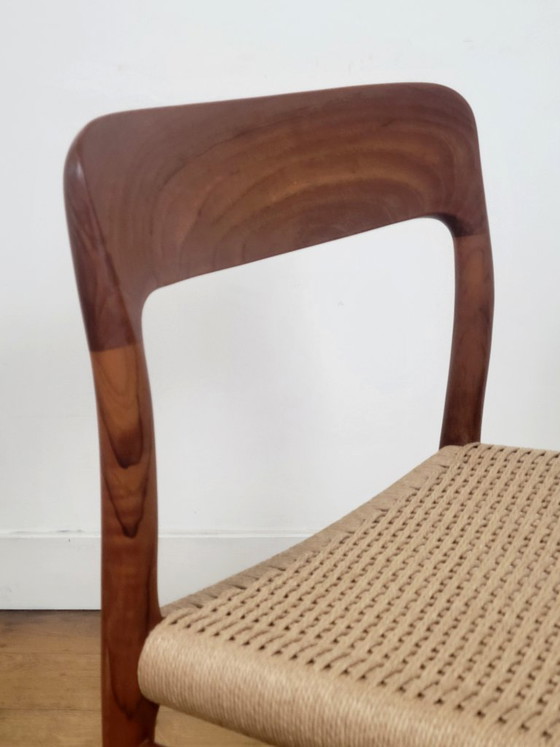 Image 1 of Juego de 5 sillas de comedor Niels O. Møller modelo 75 para J.L. Møllers Møbelfabrik