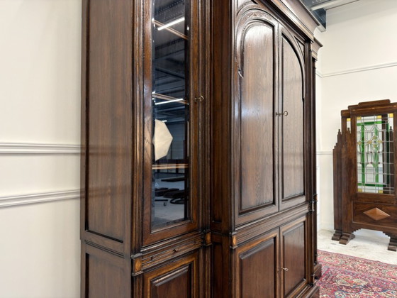 Libreria classica inglese Royal Antique Collection – Librerie, Vetro, Legno (photo 7 of 24)