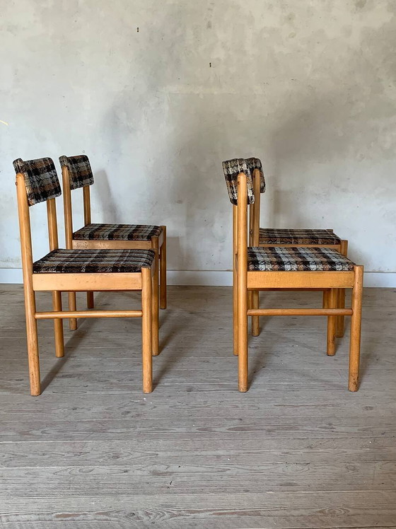 Sedie Baumann vintage in stile scandinavo – Sedie da pranzo, Wood, Scandinavian (photo 3 of 8)