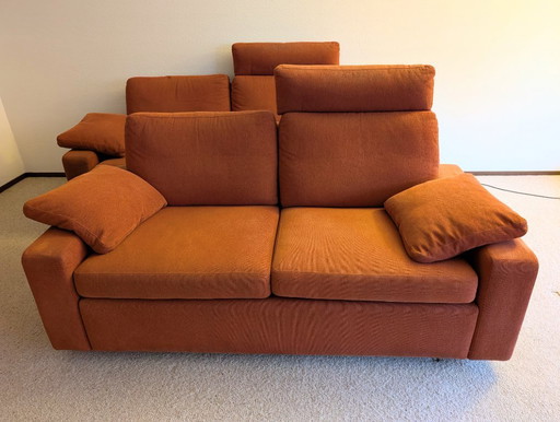 Deux canapés de marque COR, type Conseta