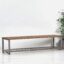 Vintage industrial style bench (c.1950) #46 – Benches, Wood, Metal, Industrieel (photo 9 of 9)