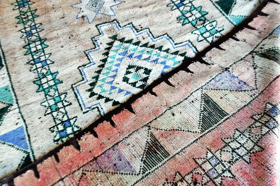 Image 1 of  Tappeto Boujaad marocchino vintage - Toni tenui, 375 x 167 cm