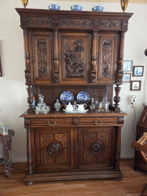 Louis XIV Buffet Cabinet – kasten, Wood