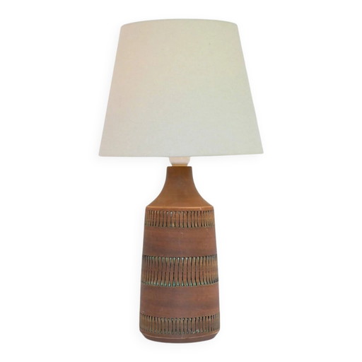 Mid-century modern Scandinavian pottery table lamp by Anagrius, 1970s