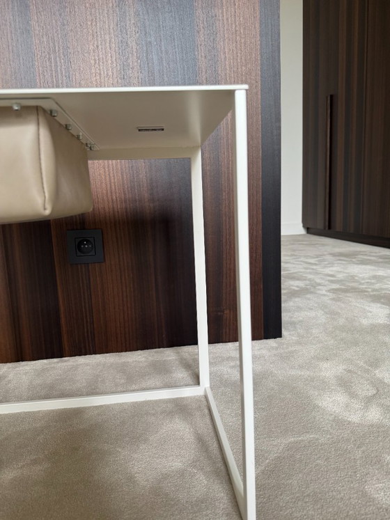 Image 1 of Zanotta Taschino night table white leather