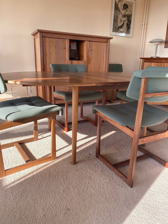 Image 1 of Tavolo e sedie da pranzo di George Petersen