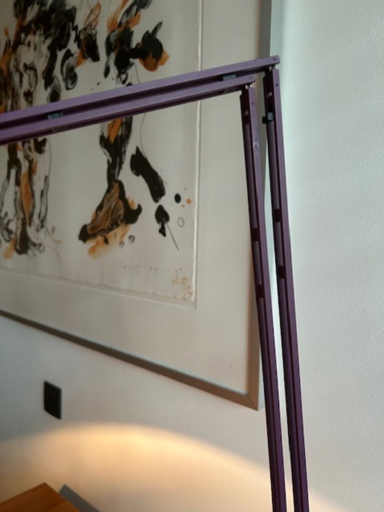 Arteluce Zoom, Tafellampen, Metaal, Kunststof, Paars, Modern (foto 7 van 11)