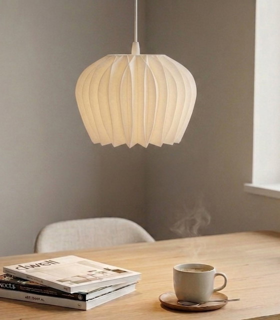 Designer Lamp - Bloom II - Pendant lamp - Sustainable Material I – LL (photo 3 of 13)