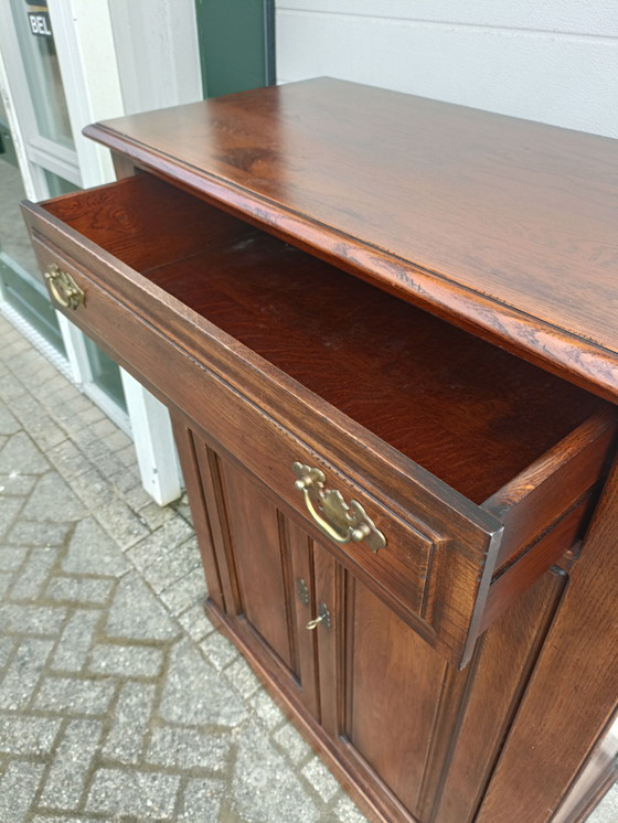Image 1 of Beautiful oak storage cabinet