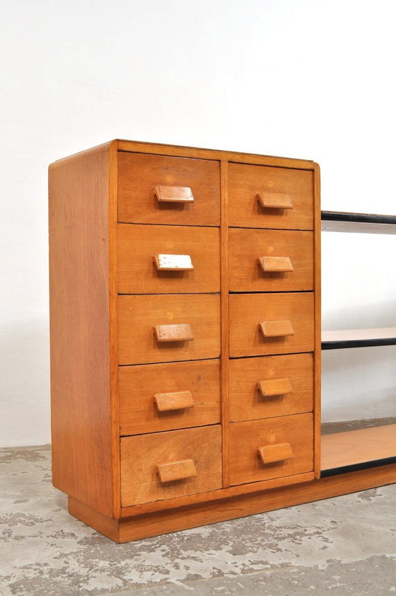 Image 1 of Armoire à baguettes/séparateur de pièce vintage, années 1950
