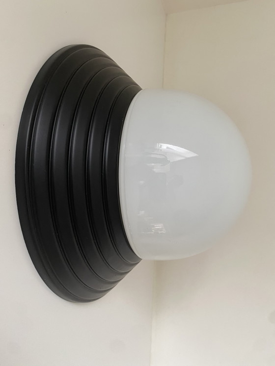 Image 1 of Grande lampada da parete vintage massiccia - lampada da soffitto in stile Memphis