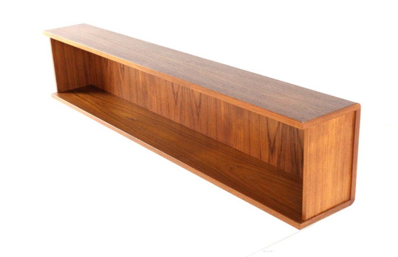 Vintage Wandplank Wandsysteem Teak Deens – Wandrek, Wood (photo 12 of 16)