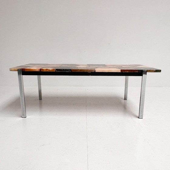 Image 1 of Onyx Salontafel 120 cm, 1970's
