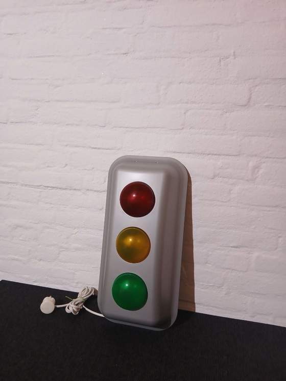 Image 1 of Lampe de signalisation vintage IKEA V0010 - années 1990