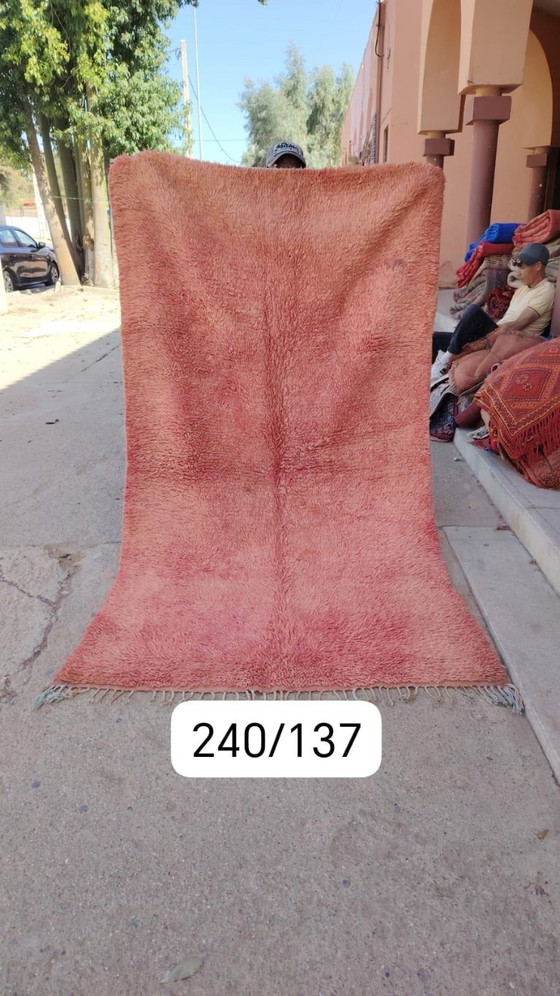 Image 1 of Handgeknoopt Berber kleed wol 240x137cm