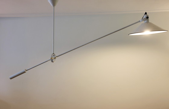 Image 1 of Klassische Gegengewichtslampe von J.J.M. Hoogervorst aus dem Jahr 1970