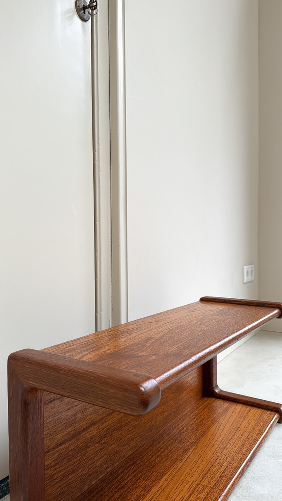Mensola da parete vintage in legno di teak Dyrlund – Scaffali a muro, Wood (photo 6 of 9)