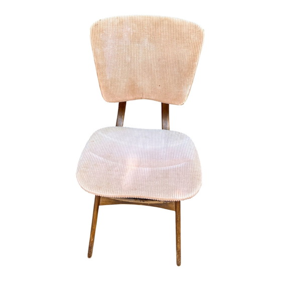 Image 1 of Vintage eetkamerstoelen Zweeds Design jaren 60