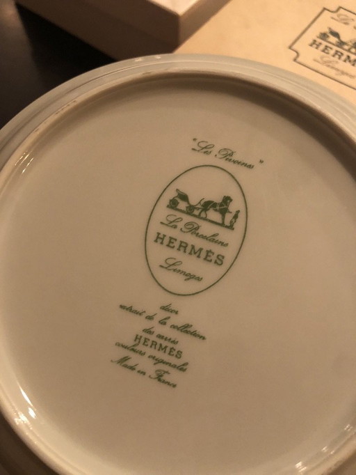 35 Pieces Bord Hermès: Les Pivoines