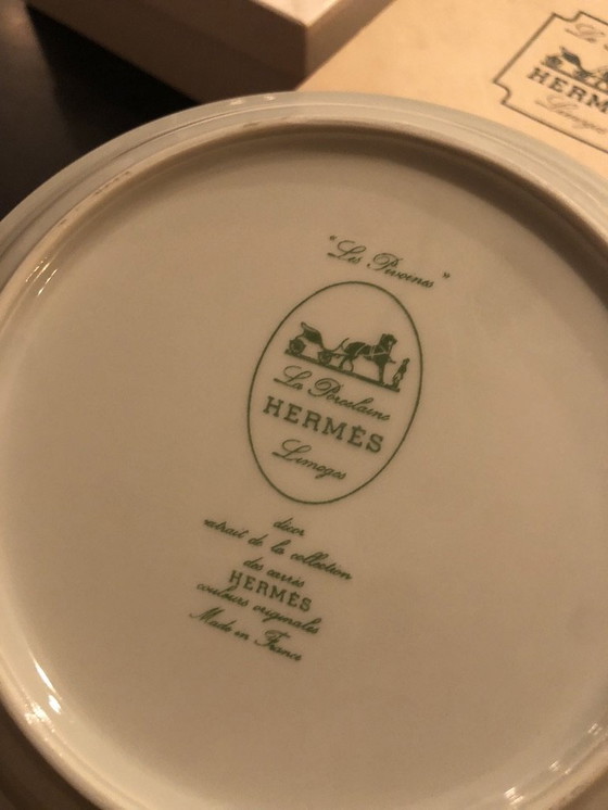Image 1 of 35 Stuks Bord Hermès: Les Pivoines