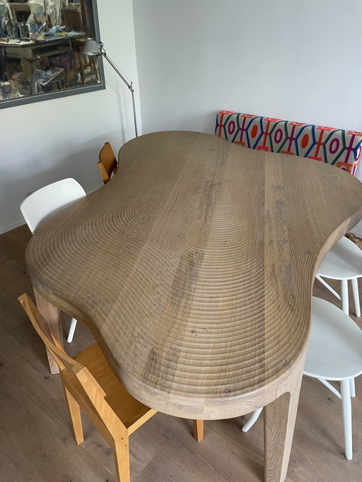 Linteloo isola table de salle à manger chêne vierge