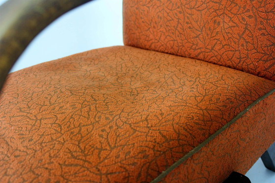 Image 1 of Fauteuils tchèques en bois courbé par Jindřich Halabala pour Up Závody, 1950s, Set de 2