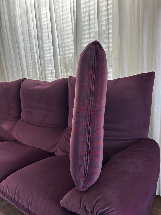 Image 1 of Cassina Maralunga 3-seater sofa + armchair