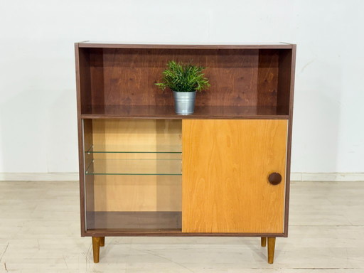 Small vintage highboard cabinet, living room cabinet, sideboard