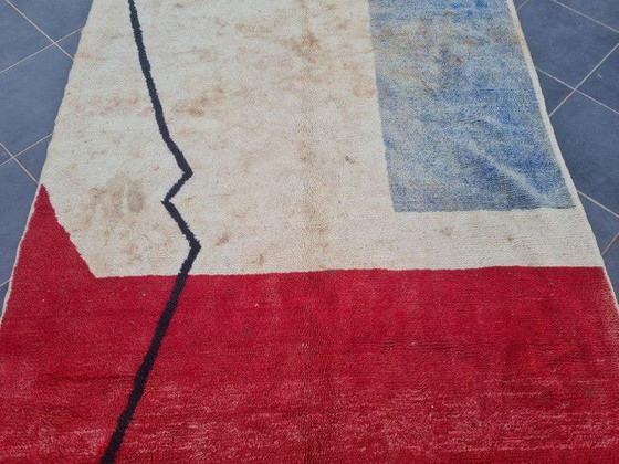 Handmade Beni Mrirt Rug, Traditional Craftsmanship, Size 2/3 M – Aime Té, Rugs & carpets, Wool (photo 7 of 7)