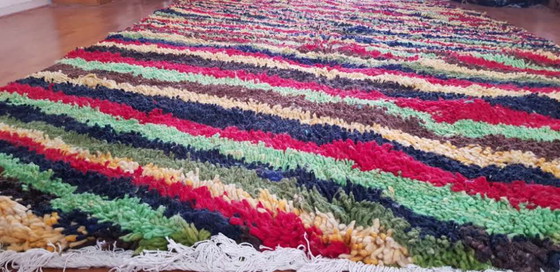 Image 1 of Hand-knotted Berber rug wool 243x163cm