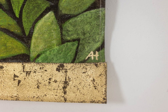 Image 1 of Groot acrylschilderij op linnen canvas. Hedendaags werk.