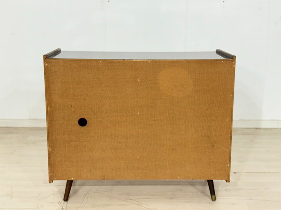 Image 1 of Barkast uit het midden van de 20e eeuw / Vintage platenspeler / Commode uit de jaren 60
