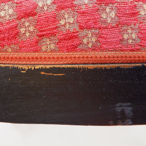 Image 1 of Fauteuil Empire noir et or - XIXe siècle