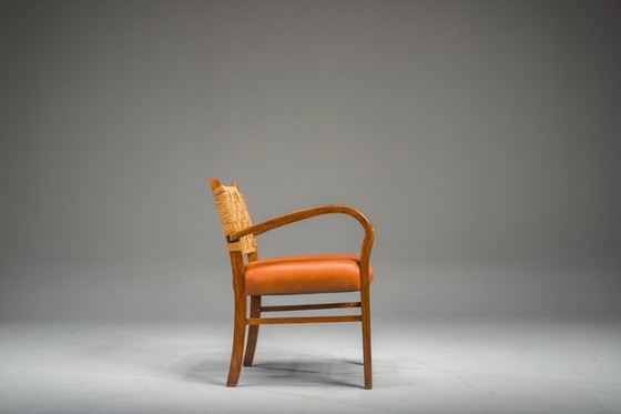 Image 1 of Bauhaus fauteuil van Axel Larsson voor Bodafors, jaren 1930