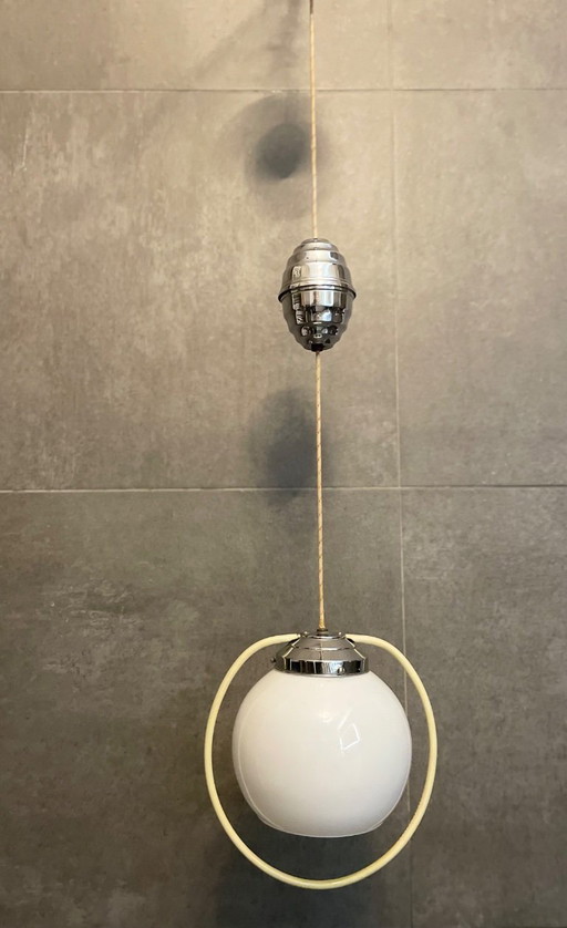 Lampe suspendue vintage unique