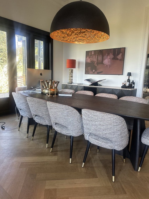 Juego de 10 sillas de comedor Eichholtz Cliff Mademoiselle