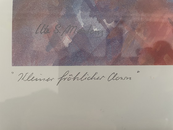 Image 1 of Ute S Mertens 2 riproduzioni di acquerelli