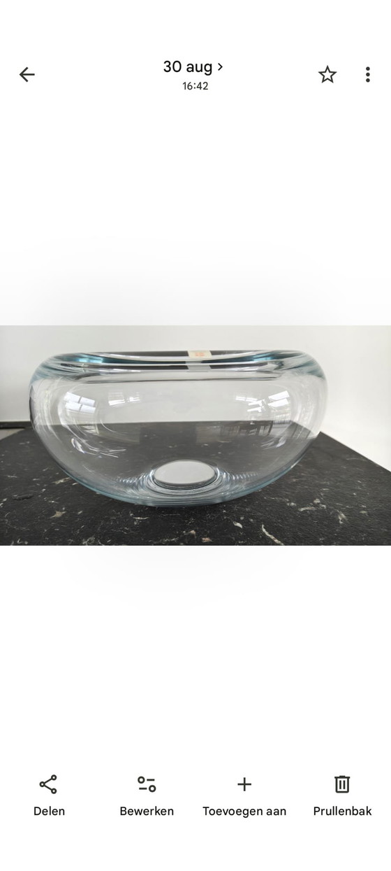 Clear Glass Bowl Provence by Holmegaard (photo 5 of 5)