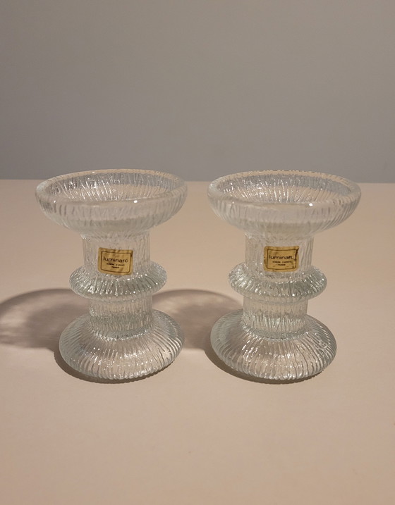 Image 1 of 2 Luminarc Nordic Candlesticks