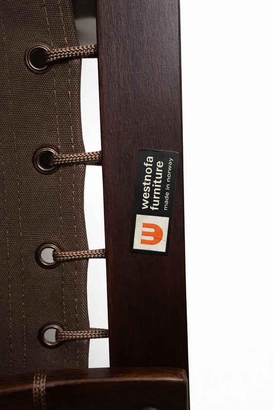 Image 1 of Siesta Lounge Chair & Ottoman – Ingmar Relling voor Westnofa (Noorwegen)