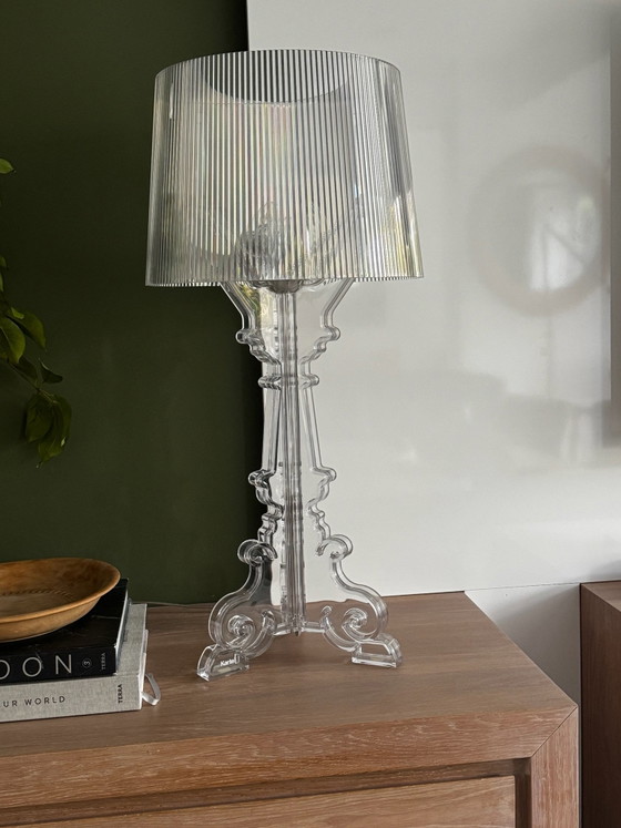 Set of two Kartell Bourgie Table lamps transparent, Plastic (photo 3 of 11)