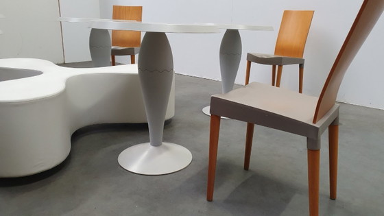 Image 1 of 12 chaises Miss Trip, design Philippe Starck Kartell, 1996, Italie