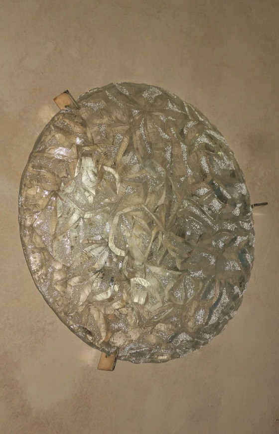 Plafoniera in vetro smerigliato Kaiser Leuchten, anni '70 – Plafoniere, Glass (photo 7 of 12)