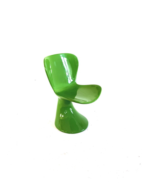 Poltrona scultorea vintage in stile Space Age, anni '80 – Poltrone, Fiberglass, Plastic (photo 4 of 8)